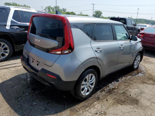 KNDJ23AU1N7812231 - 2022 KIA SOUL LX SILVER photo 3