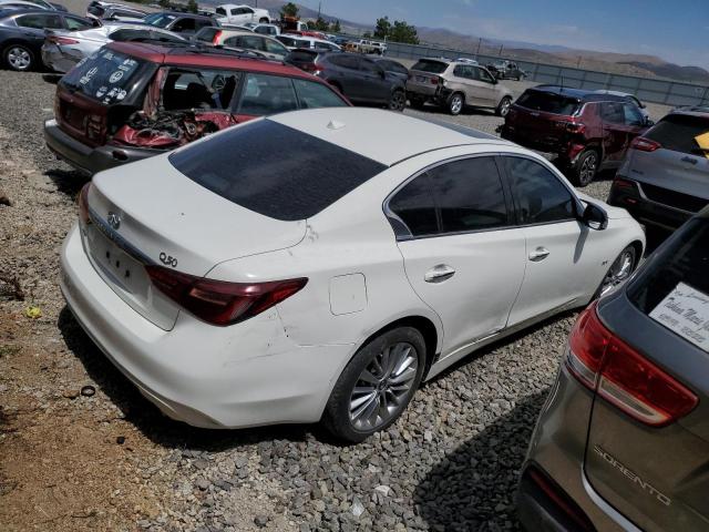 JN1EV7AR7KM558603 - 2019 INFINITI Q50 LUXE WHITE photo 3