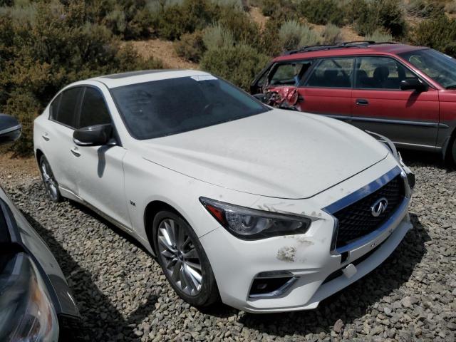 JN1EV7AR7KM558603 - 2019 INFINITI Q50 LUXE WHITE photo 4