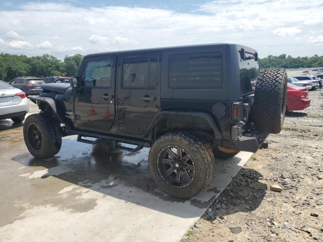 1C4BJWDG8EL307079 - 2014 JEEP WRANGLER U SPORT Czarny zdjęcie 2