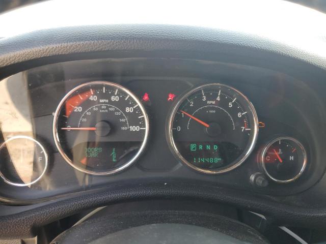 1C4BJWDG8EL307079 - 2014 JEEP WRANGLER U SPORT Czarny zdjęcie 9