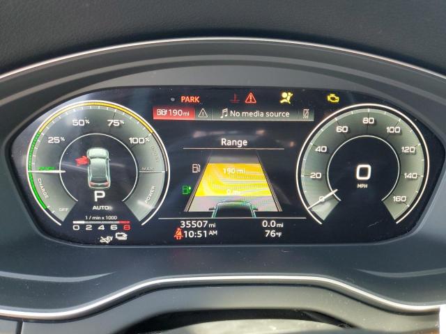 WA1E2AFY7M2054354 - 2021 AUDI Q5 PREMIUM PLUS GRAY photo 9