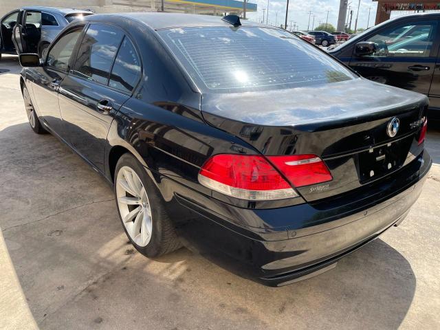 WBAHN83538DT78678 - 2008 BMW 750 LI BLACK photo 3