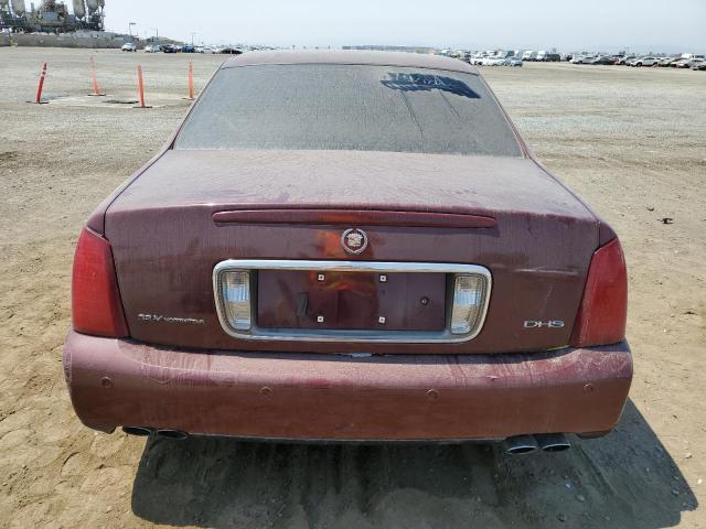 1G6KE57Y91U139575 - 2001 CADILLAC DEVILLE DHS BURGUNDY photo 6