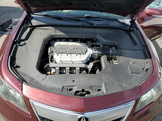 19UUA8F54DA003906 - 2013 ACURA TL TECH MAROON photo 11