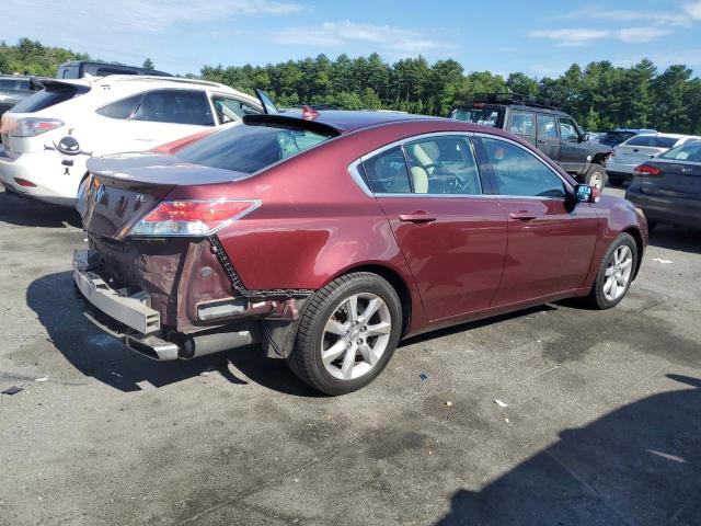 19UUA8F54DA003906 - 2013 ACURA TL TECH MAROON photo 3