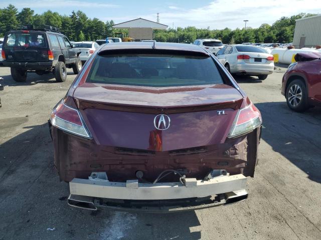 19UUA8F54DA003906 - 2013 ACURA TL TECH MAROON photo 6