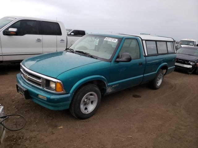 1GCCS1446T8180472 - 1996 CHEVROLET S TRUCK S10 GREEN photo 1