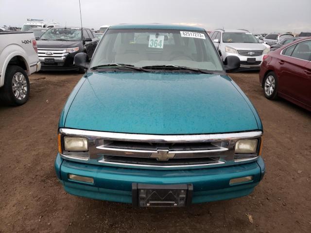 1GCCS1446T8180472 - 1996 CHEVROLET S TRUCK S10 GREEN photo 5