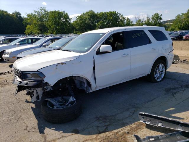 1C4RDHDG0NC101756 - 2022 DODGE DURANGO GT WHITE photo 1