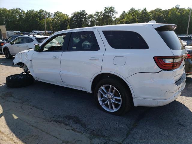 1C4RDHDG0NC101756 - 2022 DODGE DURANGO GT WHITE photo 2