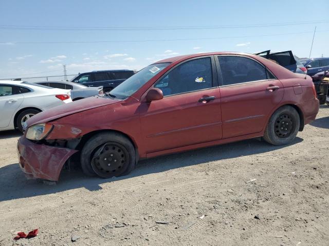 KNAFE121265267768 - 2006 KIA SPECTRA LX RED photo 1