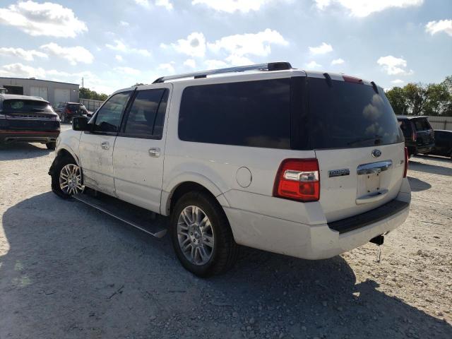 1FMJK2A53CEF47027 - 2012 FORD EXPEDITION EL LIMITED WHITE photo 2