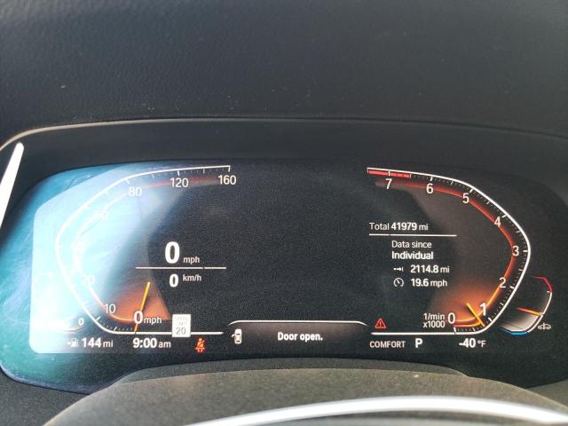 5UXCY4C07L9C19662 - 2020 BMW X6 SDRIVE 40I BLACK photo 9