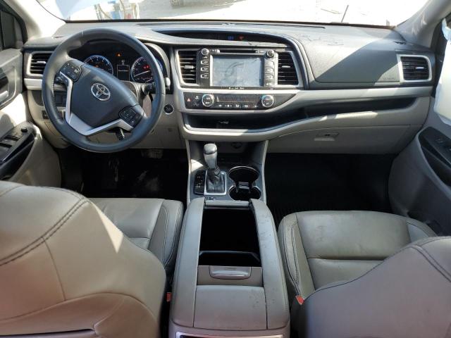 5TDKKRFH0GS502857 - 2016 TOYOTA HIGHLANDER XLE Արծաթագույն լուսանկար 8