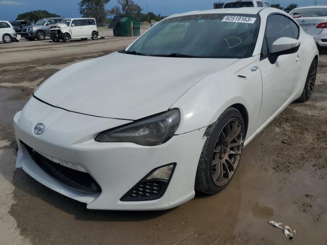 JF1ZNAA10D2709551 - 2013 TOYOTA SCION FR-S თეთრი ფოტო 1