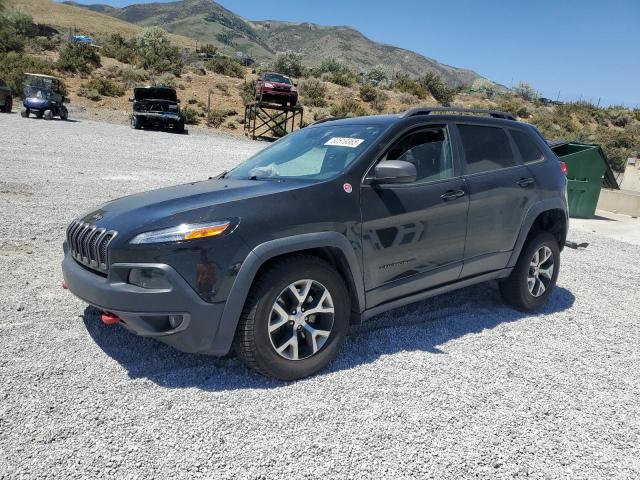 1C4PJMBS8GW352316 - 2016 JEEP CHEROKEE TRAILHAWK BLACK photo 1
