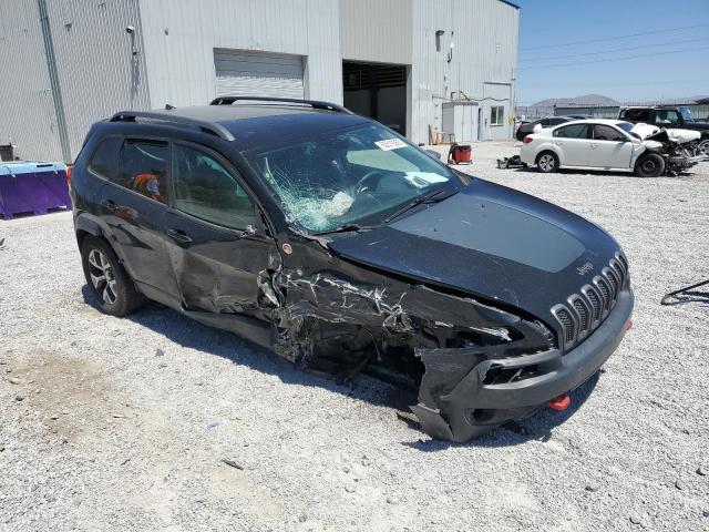 1C4PJMBS8GW352316 - 2016 JEEP CHEROKEE TRAILHAWK BLACK photo 4
