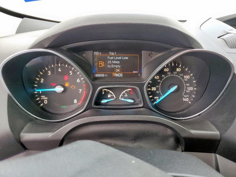 1FMCU0F78KUB00277 - 2019 FORD ESCAPE S ლურჯი ფოტო 9