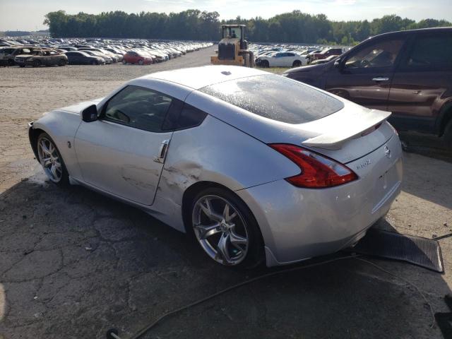 JN1AZ44E79M404302 - 2009 NISSAN 370Z SILVER photo 2