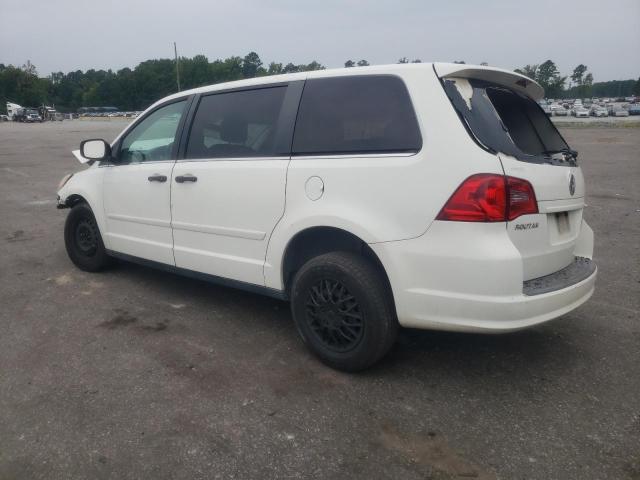 2C4RVAAG6CR120504 - 2012 VOLKSWAGEN ROUTAN S თეთრი ფოტო 2
