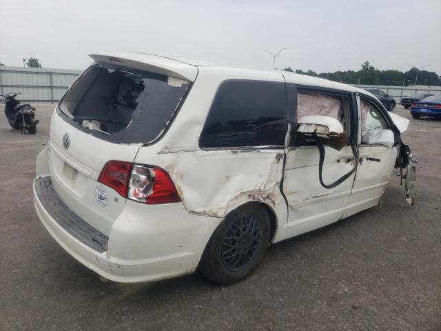 2C4RVAAG6CR120504 - 2012 VOLKSWAGEN ROUTAN S თეთრი ფოტო 3