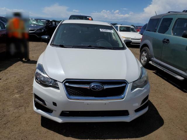 JF1GPAA62G8349391 - 2016 SUBARU IMPREZA WHITE photo 5