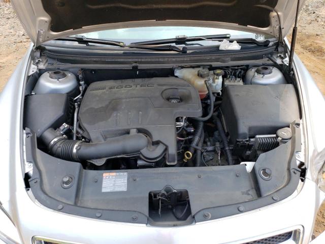 1G1ZC5EUXCF264117 - 2012 CHEVROLET MALIBU 1LT 银色 照片 11