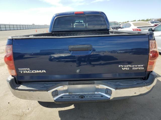 5TEKU72N86Z147061 - 2006 TOYOTA TACOMA DOUBLE CAB PRERUNNER LONG BED BLUE photo 6