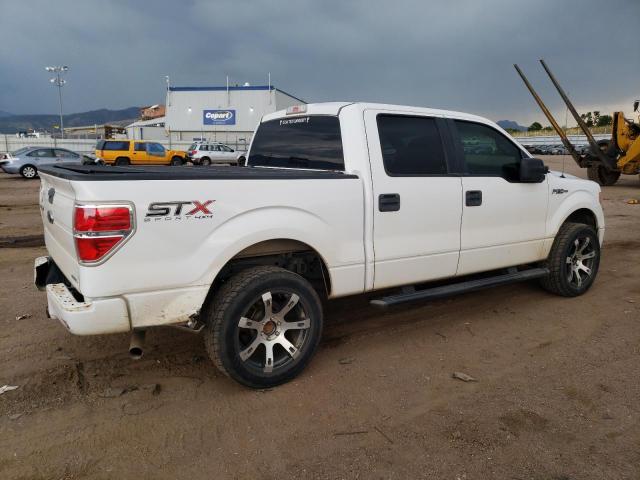 1FTFW1EF0EKE05752 - 2014 FORD F150 SUPERCREW WHITE photo 3