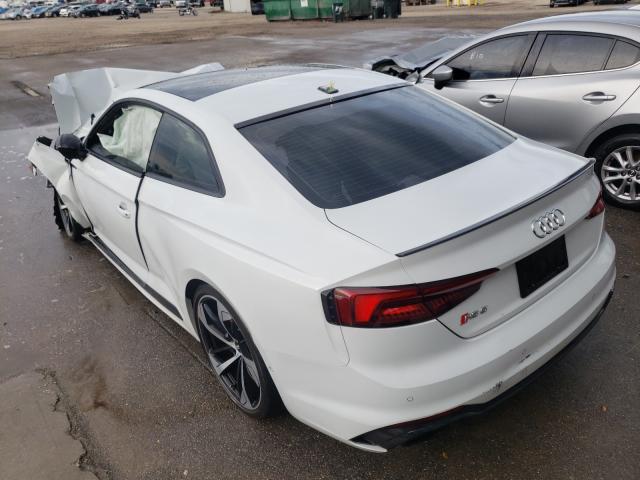 WUAPWAF58KA900876 - 2019 AUDI RS5 WHITE photo 3