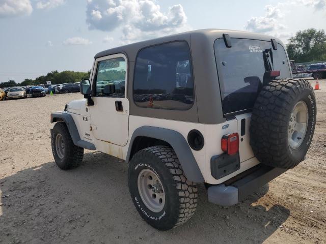 1J4FA39SX4P754799 - 2004 JEEP WRANGLER X WHITE photo 2