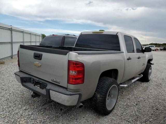 2GCEC13J971502236 - 2007 CHEVROLET SILVERADO C1500 CREW CAB SILVER photo 3