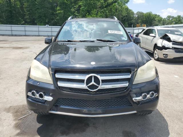 4JGBF7BE7BA669612 - 2011 MERCEDES-BENZ GL 450 4MATIC BLACK photo 5
