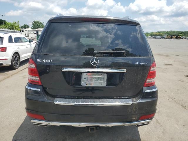 4JGBF7BE7BA669612 - 2011 MERCEDES-BENZ GL 450 4MATIC BLACK photo 6