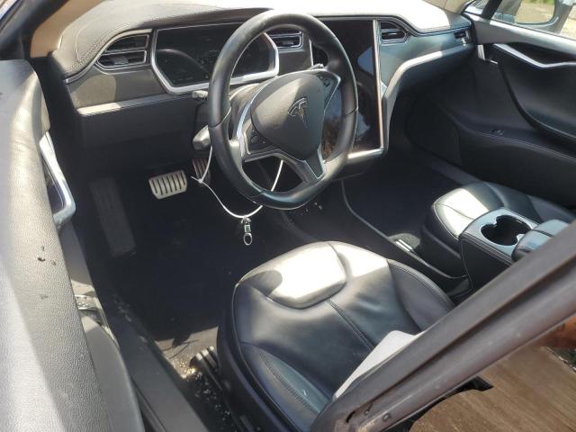 5YJSA1H17EFP31977 - 2014 TESLA MODEL S 棕色 照片 8