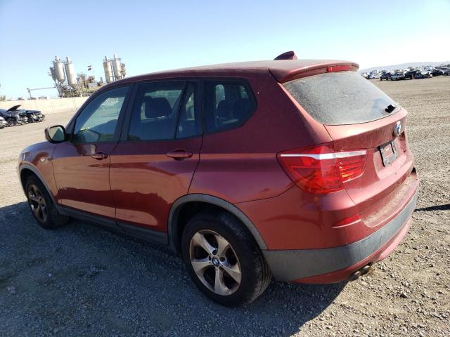 5UXWX5C54BL702753 - 2011 BMW X3 XDRIVE28I RED photo 2