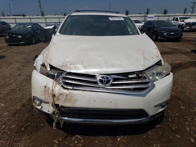 5TDDK3EH8BS077520 - 2011 TOYOTA HIGHLANDER LIMITED WHITE photo 5