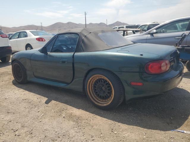 JM1NB353810215485 - 2001 MAZDA MX-5 MIATA BASE GREEN photo 2