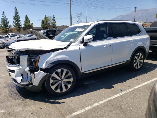 5XYP6DHC5LG082258 - 2020 KIA TELLURIDE S WHITE photo 1