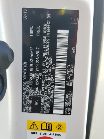 JTJBARBZ1J2169257 - 2018 LEXUS NX 300 BASE თეთრი ფოტო 13