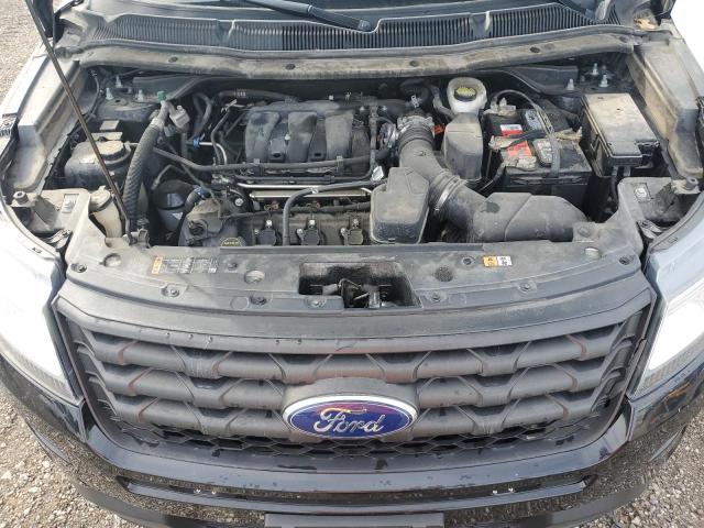 1FM5K8AR2JGC18974 - 2018 FORD EXPLORER POLICE INTERCEPTOR 黑色 照片 12