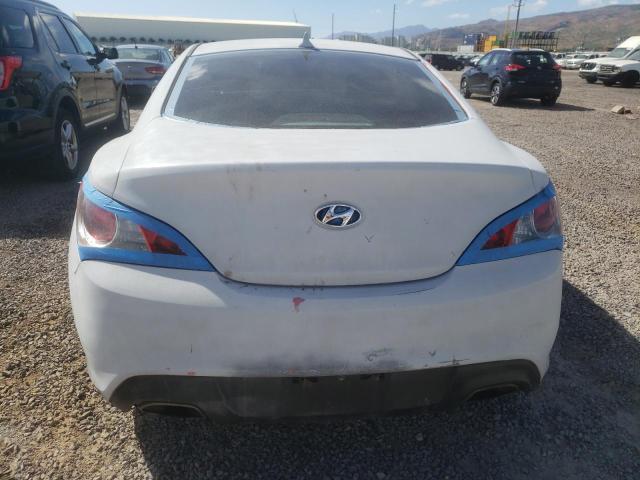 KMHHT6KD7BU044100 - 2011 HYUNDAI GENESIS CO 2.0T WHITE photo 6