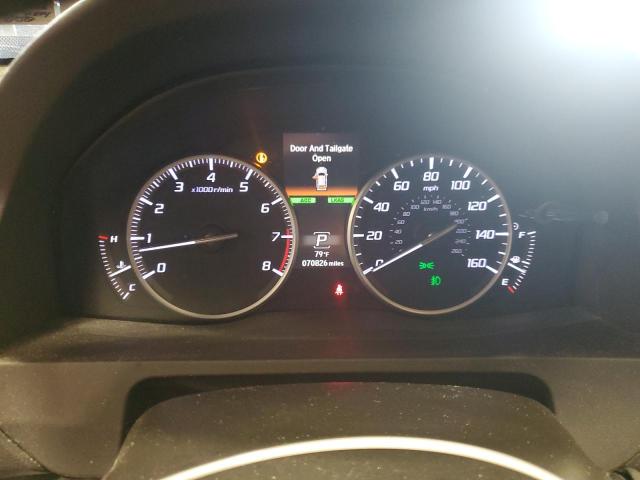 5J8TB4H74GL009570 - 2016 ACURA RDX ADVANCE GRAY photo 9