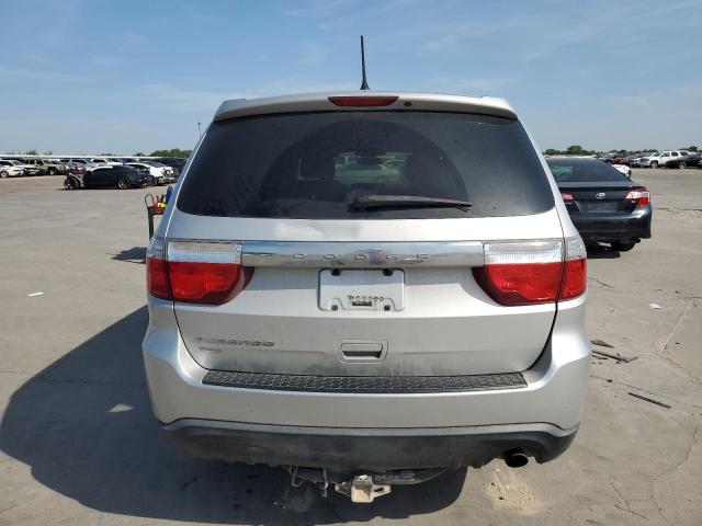 1D4RE2GG3BC639632 - 2011 DODGE DURANGO EXPRESS SILVER photo 6