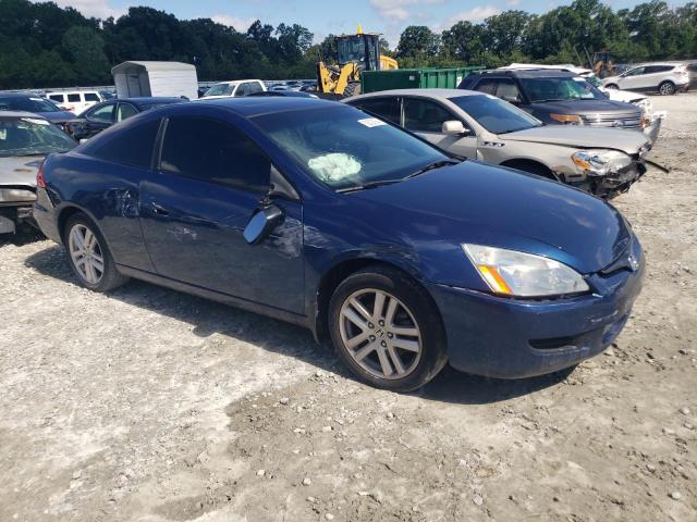 1HGCM81693A021075 - 2003 HONDA ACCORD EX BLUE photo 4