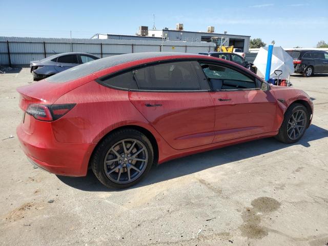 5YJ3E1EA5KF411436 - 2019 TESLA MODEL 3 წითელი ფოტო 3