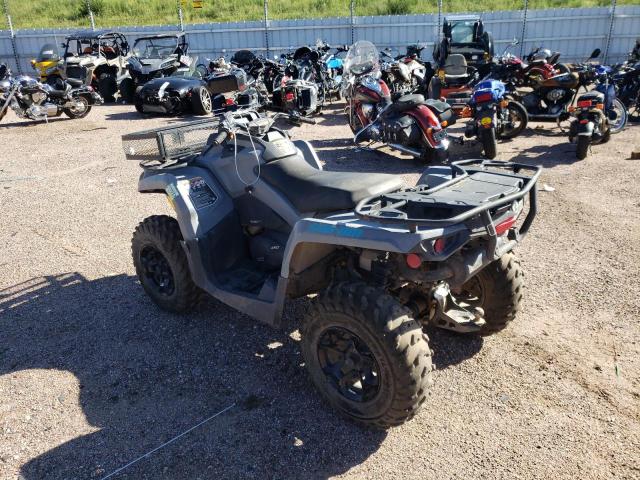 3JBLMAR47MJ001585 - 2021 CAN-AM OUTLANDER 450 GRAY photo 3