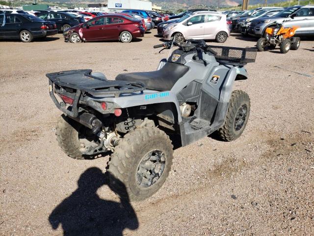 3JBLMAR47MJ001585 - 2021 CAN-AM OUTLANDER 450 GRAY photo 4