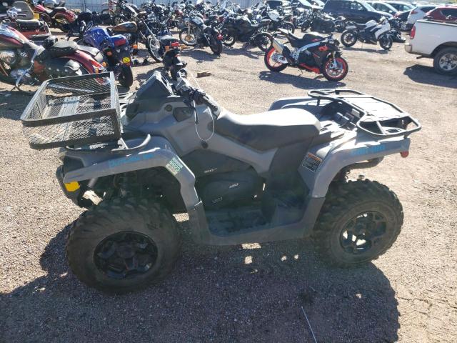 3JBLMAR47MJ001585 - 2021 CAN-AM OUTLANDER 450 GRAY photo 9